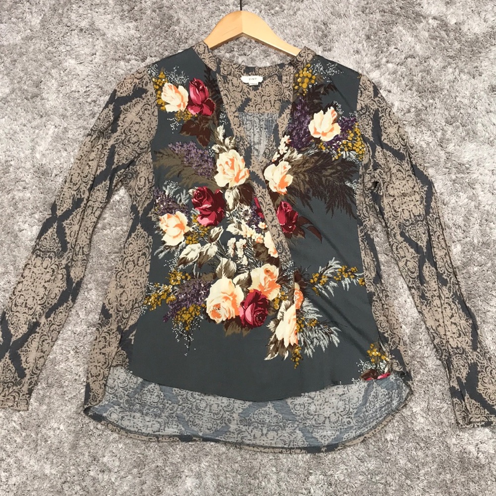 Anthropologie Tiny Brand Top XS